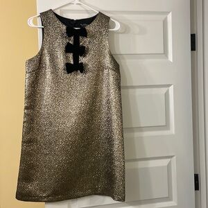 Gorgeous Miss Selfridge gold mini dress